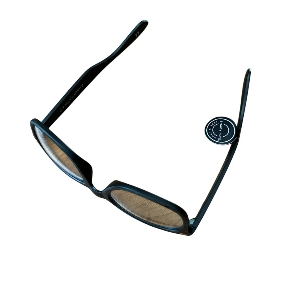 Shady Rays Blue Light Blockers Classic Black‎ Timber Glasses Men’s One Size